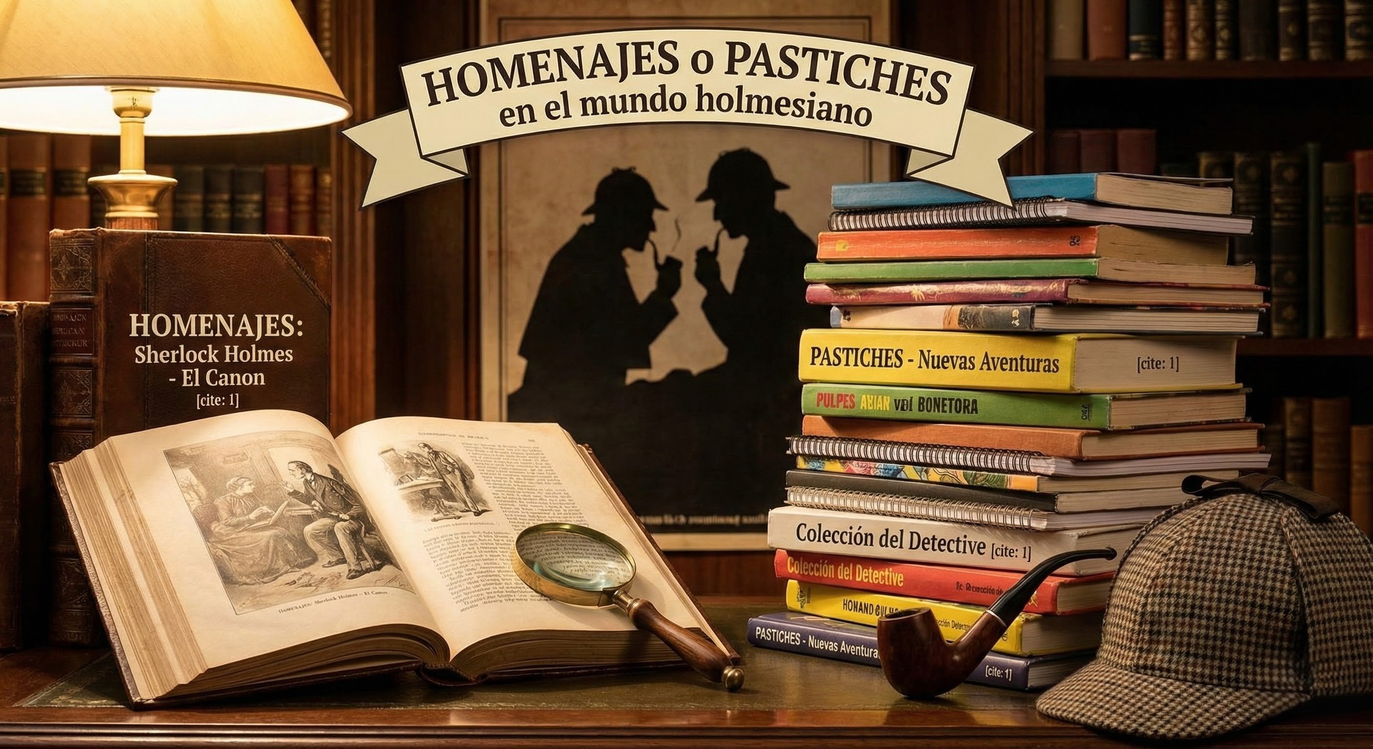 HOMENAJES O PASTICHES EN EL MUNDO HOLMESIANO